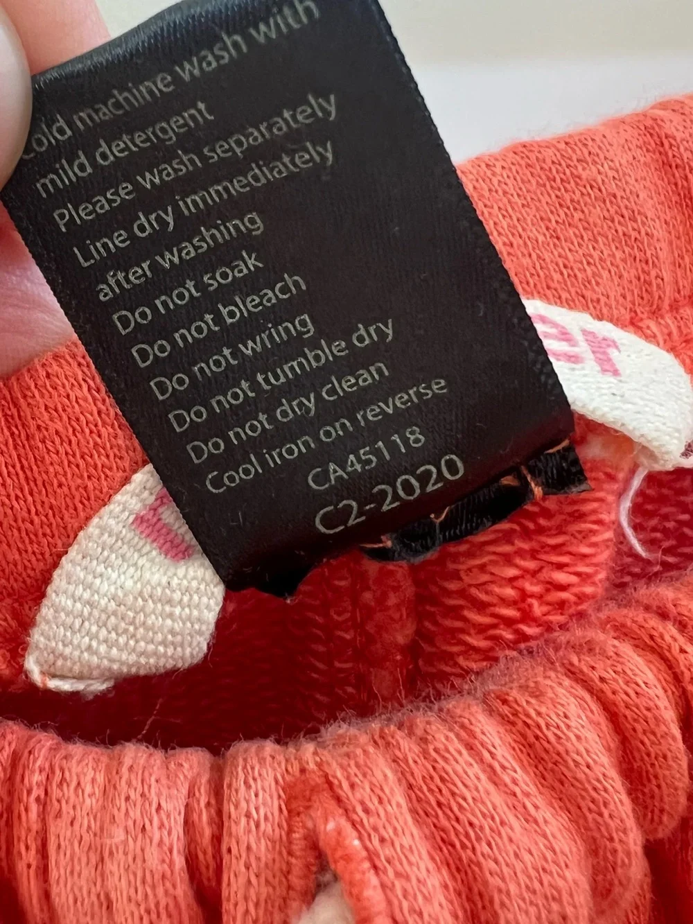 Munster Ombre Red to Coral Kids Jogger Pants